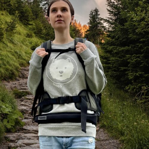 PaddedPlus Hip belt & Dachshund Backpack