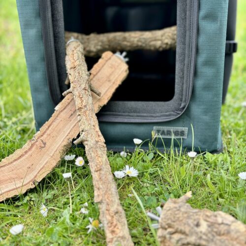 Perch and seat board for TARIGS BIRDLINER bird backpack